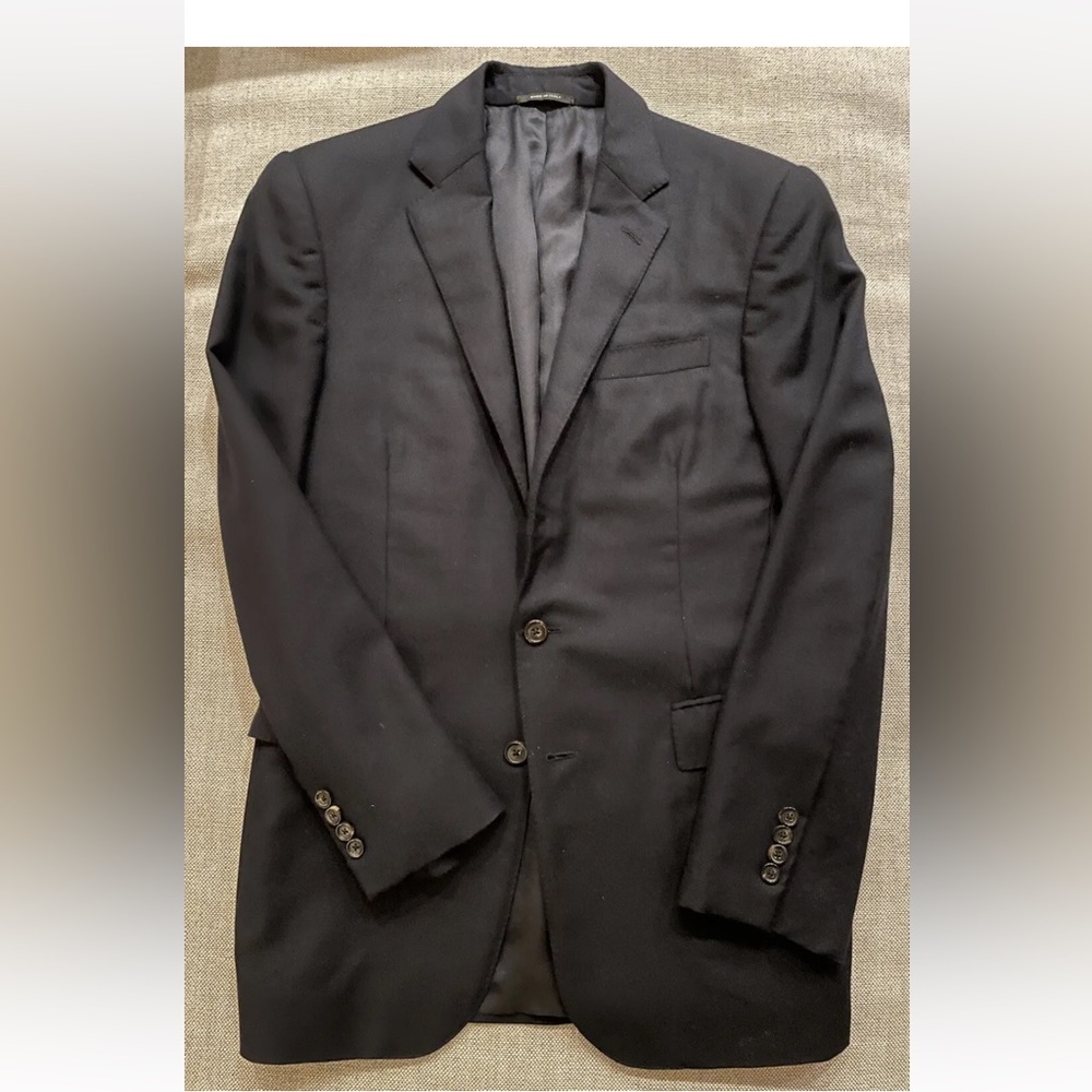 RALPH LAUREN BLACK LABEL Made in Italy Pure Cashmere Anthony‎ Blazer Size 38